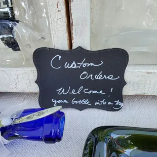 There were several booths that did custom orders.