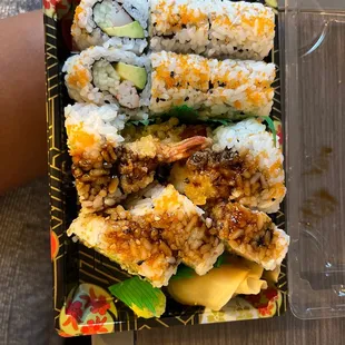 California Roll Shrimp Tempura Roll