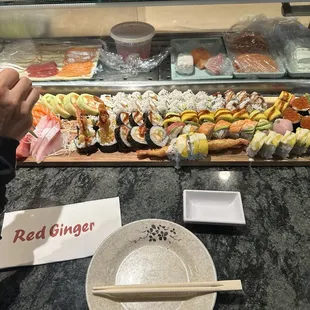 Delicious sushi