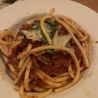 Bucatini Bolognese