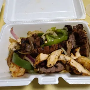 Saturday March 6, 2021 Habanero Fajitas for 2(more like one sadly)