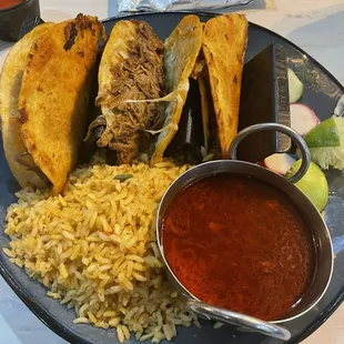 Quesabirria tacos