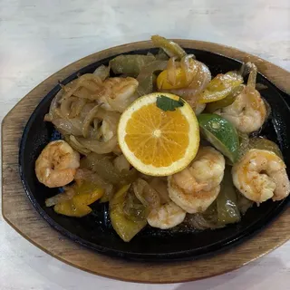 Shrimp Fajitas