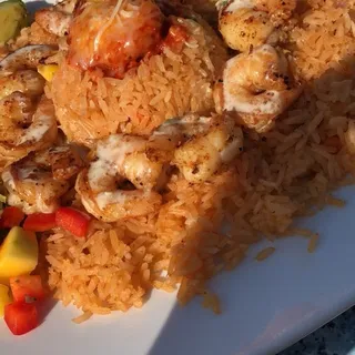 Arroz con Camarones