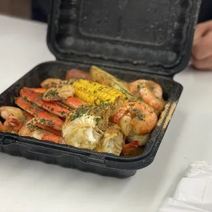The shrimp and crab boil.