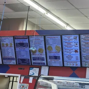 Full menu