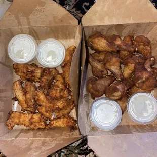 bbq chicken, fried chicken, bbq wings, chicken wings, chicken wings and fried chicken, chicken, fried chicken wings, poultry, food