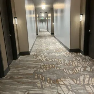 Hallway to room