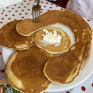 Kids Happy Face Pancakes