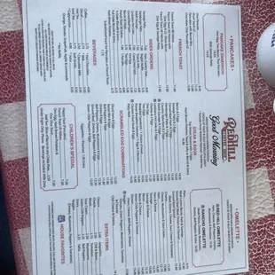 Menu.