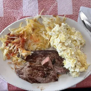 Steak and Eggss