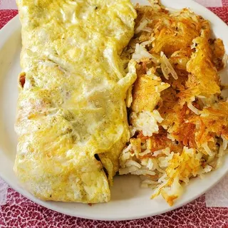 Ground Beef Special Omelette