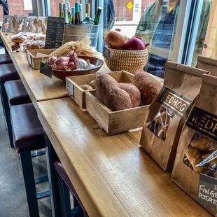 Meal basics and breads from sister Blue Dog Bakery