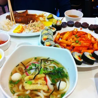 Toppoki, Kimbap & Soondae Set