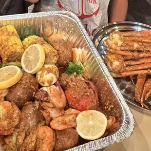 C3. Snow Crab Legs 1/2combo All Day