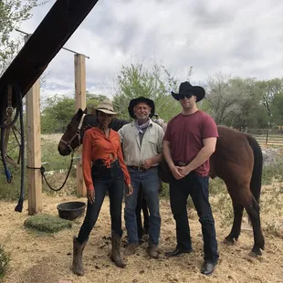 My Wife, myself, &amp; Chance the owner