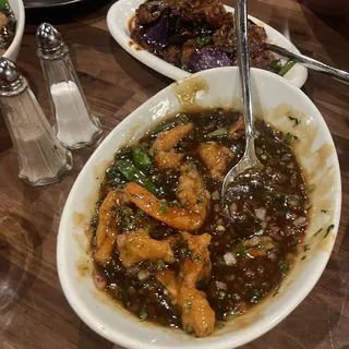 CHILLI PRAWNS
