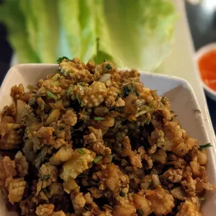 Chicken Lettuce Cups