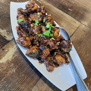 Dry Cauliflower Manchurian
