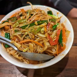 Chilli garlic noodles
