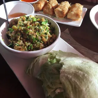 CHICKEN LETTUCE CUPS