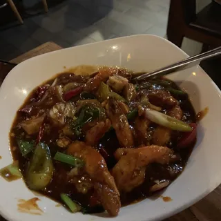 RIVER PRAWNS IN A SAUCE