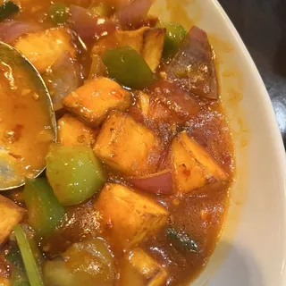 STIR FRIED TOFU WITH VEGETABLES
