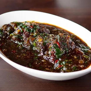 a bowl of stew