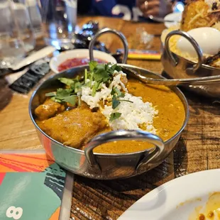 Chicken mughlai... Almond nutty cream dish.. solid