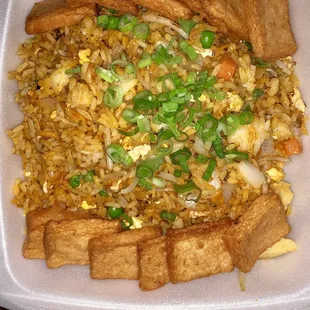 Tofu fried rice