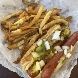 Double Dog and Fries