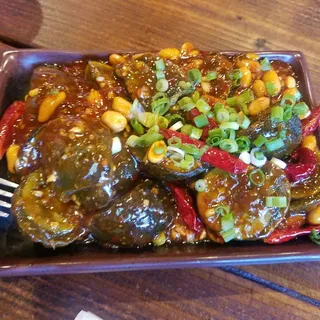 Kung Pao with Preserved Eggs/宮保皮蛋