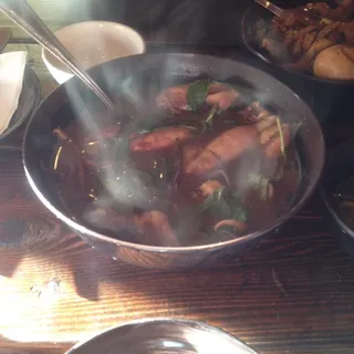 Whole Squid with Ginger Sauce/薑絲小卷