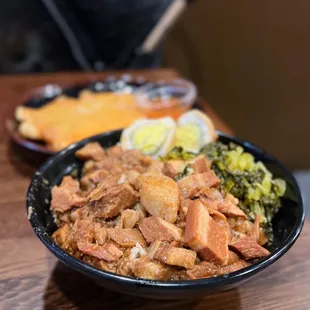 滷肉飯 House Special Grounded Pork Rice | $12.95