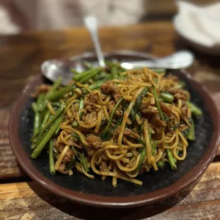 Lamb noodles