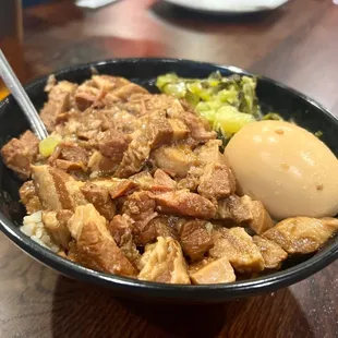 House special grounded pork rice bowl ($12.95)