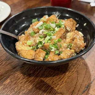 Stir Fry Tofu w/ Salted Duck Egg