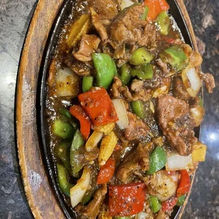 Sizzling Beef