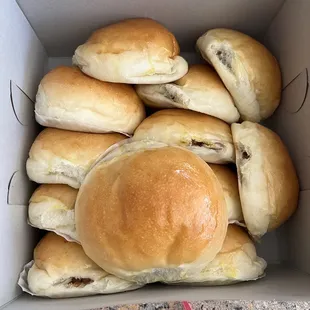 Best freshly baked Char sui baos