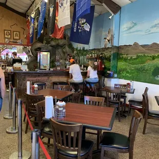 a woman sitting at a table