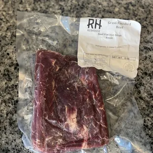 I&apos;ve never had either of these cuts Ribeye is my true steak love but i love trying new things!!! All their beef is dry aged ;)