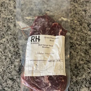 Trying out a new butcher as my old butcher gave me bad steaks last time :(...The kid picked these to try ;)