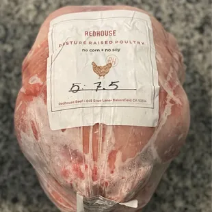 Haha this fat juicy bird is going to be roasted in a few days plump and locally raised pasture chickens no corn or soy ever...
