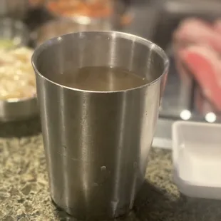 Miso soup was delish!