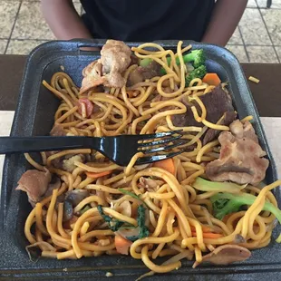 The food after it's cooked :)