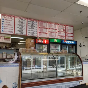 Front counter where you order.  They do more take out I think than eat in.