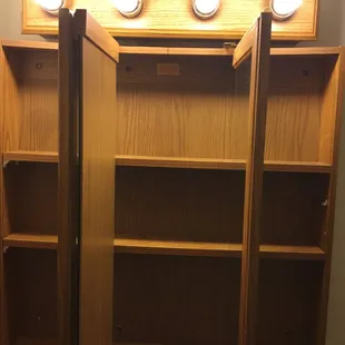 Inside cabinet, no chip charged $80