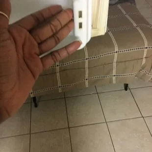 Freezer missing bar identified on my original lease, I guess they saw that written on let least