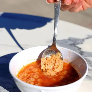 Soup: fideo
