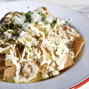 chicken chilaquiles